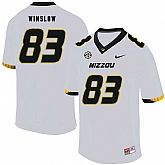 Missouri Tigers 83 Kellen Winslow White Nike College Football Jersey Dzhi,baseball caps,new era cap wholesale,wholesale hats